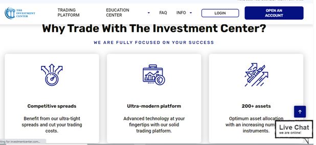 objectives of investment center